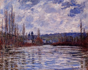  Seine Kunst - die Flut der Seine bei Vetheuil Claude Monet